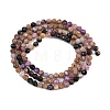 Natural Charoite Beads Strands G-P618-3mm-04-3