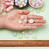 90Pcs 3 Style Transparent Acrylic Beads FACR-PJ0001-01-15