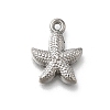 304 Stainless Steel Pendants STAS-C119-01P-1