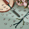 30Pcs 6 Styles Tibetan Style Alloy European Beads MPDL-PH0001-18AS-4
