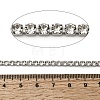 304 Stainless Steel Rhinestone Cup Chains CHS-B015-01P-3