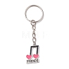 Alloy Enamel Keychain KEYC-JKC00752-02-4