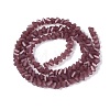 Opaque Glass Beads Strands GLAA-N019-3mm-13-3