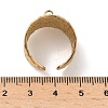 Hammered 304 Stainless Steel Loop Ring Base STAS-G375-01G-3