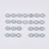 Plating Transparent Acrylic Beads X-TACR-T008-01B-2