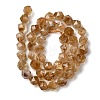 Heated Natural Citrine Beads Strands G-Z119-A37-02-4