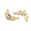 Golden Alloy Connector Charms FIND-CJC0006-45E-1