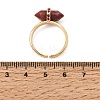 Natural Rhodonite Cuff Rings GG-CBA0B5A-03G-03-5