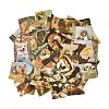 55Pcs 55 Styles PVC Plastic Shiba Inu Dog Stickers Sets STIC-P004-26-2