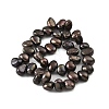 Dyed Natural Cultured Freshwater Pearl Beads Strands PEAR-A006-19B-X-3