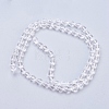 Glass Beads Strands GC890Y-3-2