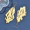 304 Stainless Steel Dangle Earrings EJEW-F402-01G-4