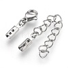 Tarnish Resistant 304 Stainless Steel Chain Extender X-STAS-P207-01P-C-2