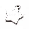 Tarnish Resistant 201 Stainless Steel Charms STAS-D429-38-1