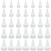 60Pcs 5 Style Plastic Bottle Cap FIND-BC0003-98-1