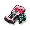 Valentine's Day Silicone Beads SL-CBACE28-04D-2
