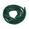 Opaque Solid Color Imitation Jade Glass Beads Strands EGLA-A044-P2mm-D09-3