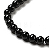 Natural Black Spinel Beads Strands G-D470-11-3