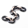 Imitation Gemstone Style Acrylic Handmade Cable Chains AJEW-JB00517-2