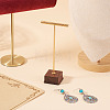 Iron T Bar Dangle Earrings Storage Racks ODIS-TAC0001-03-6