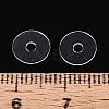 50Pcs Transparent PVC Insulating Gaskets PVC-T006-8mm-01-4