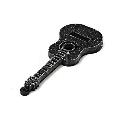 Guitar Shape Acrylic Big Pendants MACR-E002-02C-1