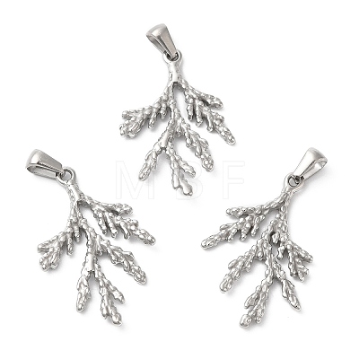 Non-Tarnish 304 Stainless Steel Pendants STAS-R122-08P-1