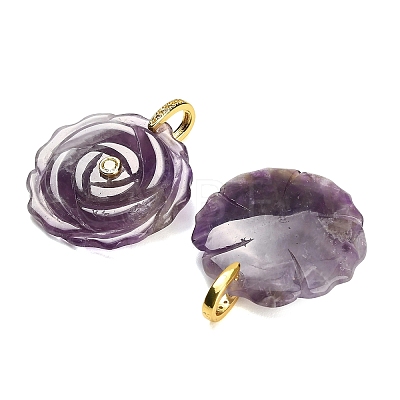 Natural Amethyst Pendants GG-CBA4625-05G-02-1
