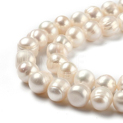 Natural Cultured Freshwater Pearl Beads Strands PEAR-L033-23-01-1