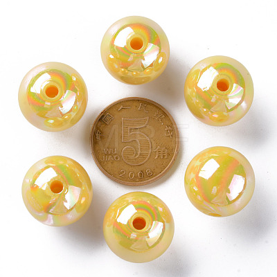 Opaque Acrylic Beads MACR-S370-D16mm-SS2105-1