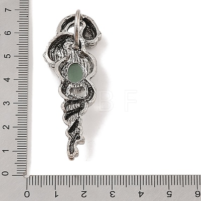 Natural Green Aventurine Pendants G-A224-03AS-06-1