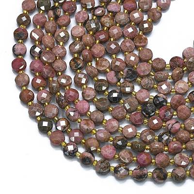 Natural Rhodonite Beads Strands G-K389-B61-01-1