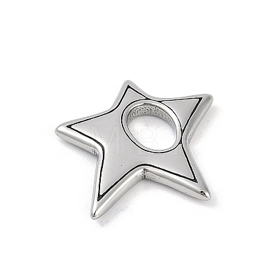 316 Surgical Stainless Steel Pendants X-STAS-G349-17P-1