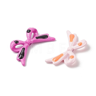 Spray Painted Alloy Enamel Beads FIND-B056-01-1
