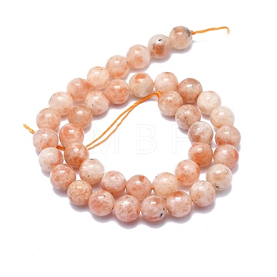 Natural Sunstone Beads Strands G-F715-106C-1