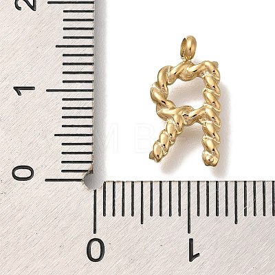 PVD Vacuum Plating 304 Stainless Steel Pendants STAS-S148-28G-R-1