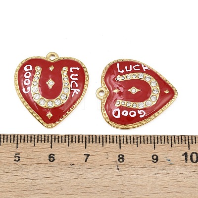 304 Stainless Steel Enamel Pendants X-STAS-C158-12G-02-1