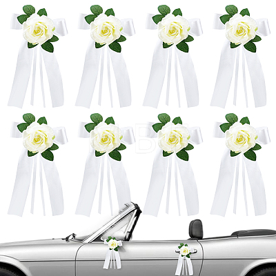 Cloth Artificial Flower & Leaf Party Decorations HJEW-PH02468-1
