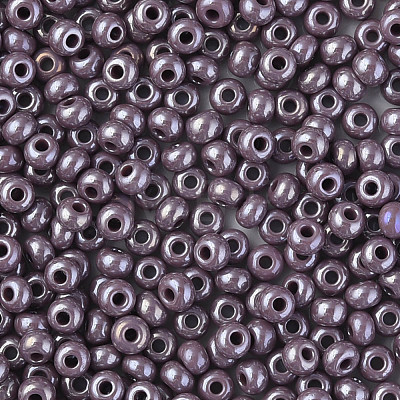 6/0 Czech Opaque Glass Seed Beads SEED-N004-003D-06-1