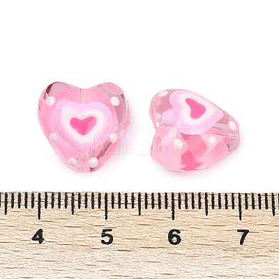 Handmade Lampwork Beads Strands LAMP-R004-06A-03-1