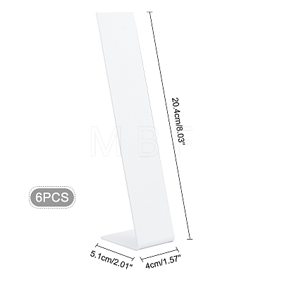 Acrylic Hair Pin Displays Stand ODIS-WH0009-02A-1