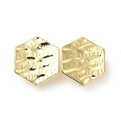 Rack Plating Alloy Stud Earring Findings PALLOY-K256-32LG-1