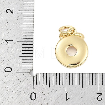 Brass Enamel Charms KK-Q028-12A-G-1