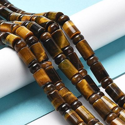 Natural Tiger Eye Beads Strands G-L585-B01-01-1