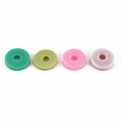 4 Colors Handmade Polymer Clay Beads CLAY-N011-032-14-1