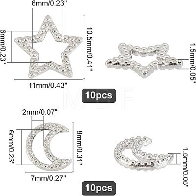 304 Stainless Steel Linking Rings STAS-UN0016-64P-1