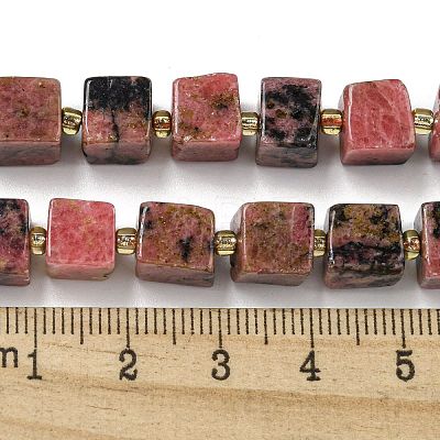 Natural Rhodonite Beads Strands G-G053-B11-01C-1