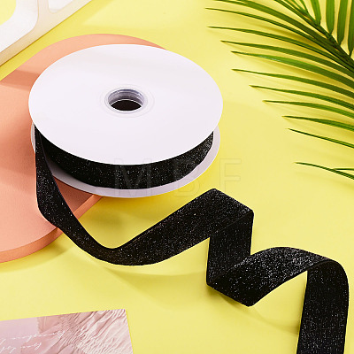 10 Yards Polyester Velvet Ribbon OCOR-TA0004-13D-1