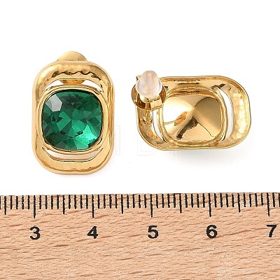 304 Stainless Steel with Glass Stud Earrings for Women SA-CBA8C9C-03G-1