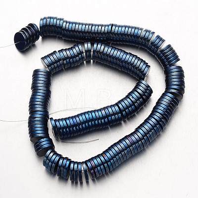 Electroplate Non-magnetic Synthetic Hematite Beads Strands G-F300-17A-05-1